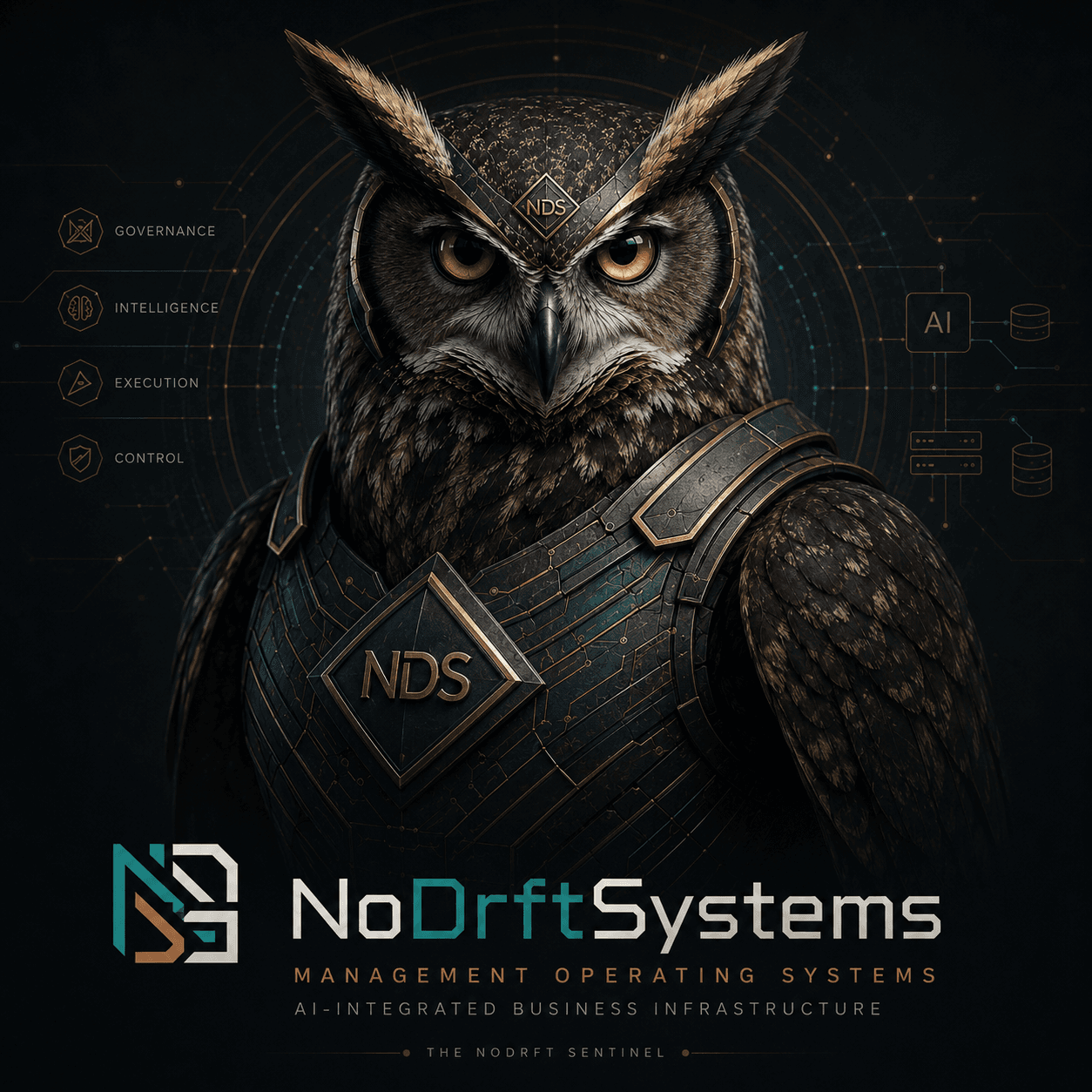 The NoDrft Sentinel — governance, intelligence, execution, control